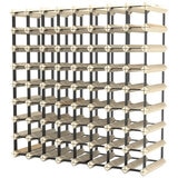 Wine Stash 30 Bottle Lattice Wine Cube