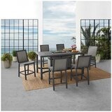 Agio Maricopa 7 Piece High Dining Fire Set