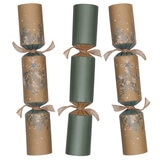 Tom Smith 8 Luxury Christmas Crackers Kraft Paper