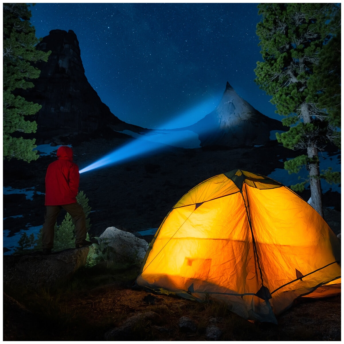 Infinity X1 7000 Lumen Dual Power Rechargeable Flashlight 1806405 Infinity X1 7000 Lumen Dual Power Rechargeable Flashlight 1806405