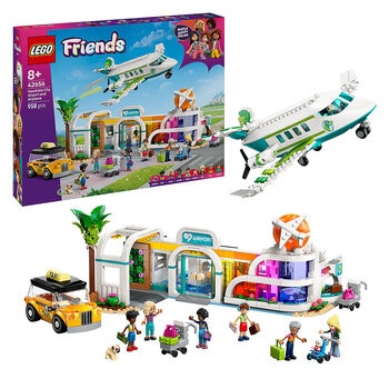 LEGO Friends Heartlake City Airport and Airplane Building Kit Playset 42656