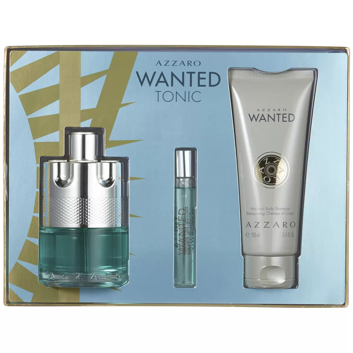 Azzaro Men's Wanted Tonic Fragrance Gift Set