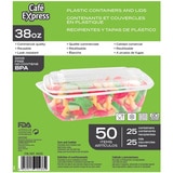 Cafe Express Plastic Containers & Lids