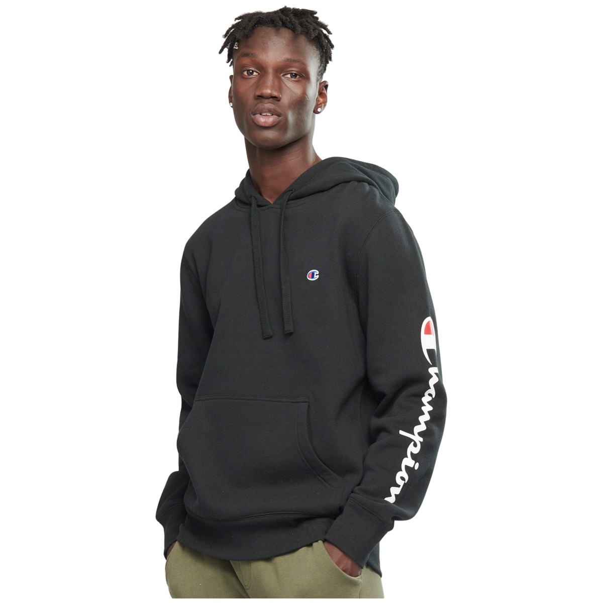 Champion Men's Sporty Hoodie Black | Costco Australia