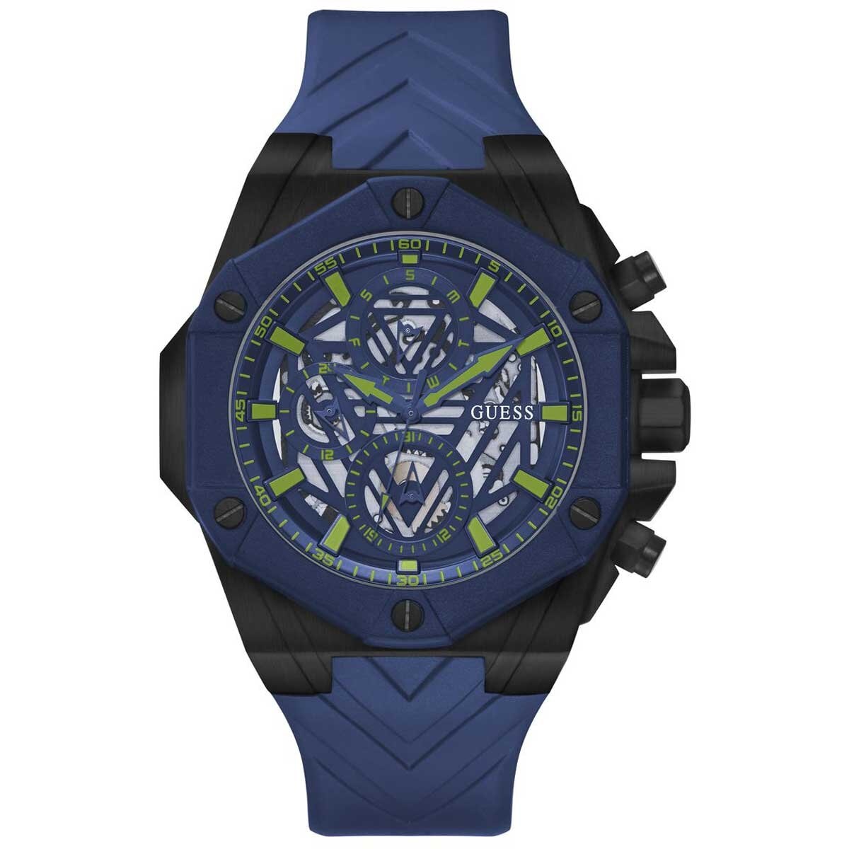 Guess Blue Formula Silicon Men's Watch GW0579G3