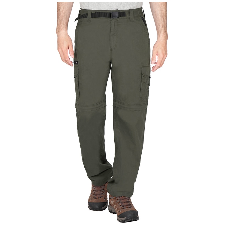 Ridgepoint Convertible Cargo Pants Khaki | Costco Australia