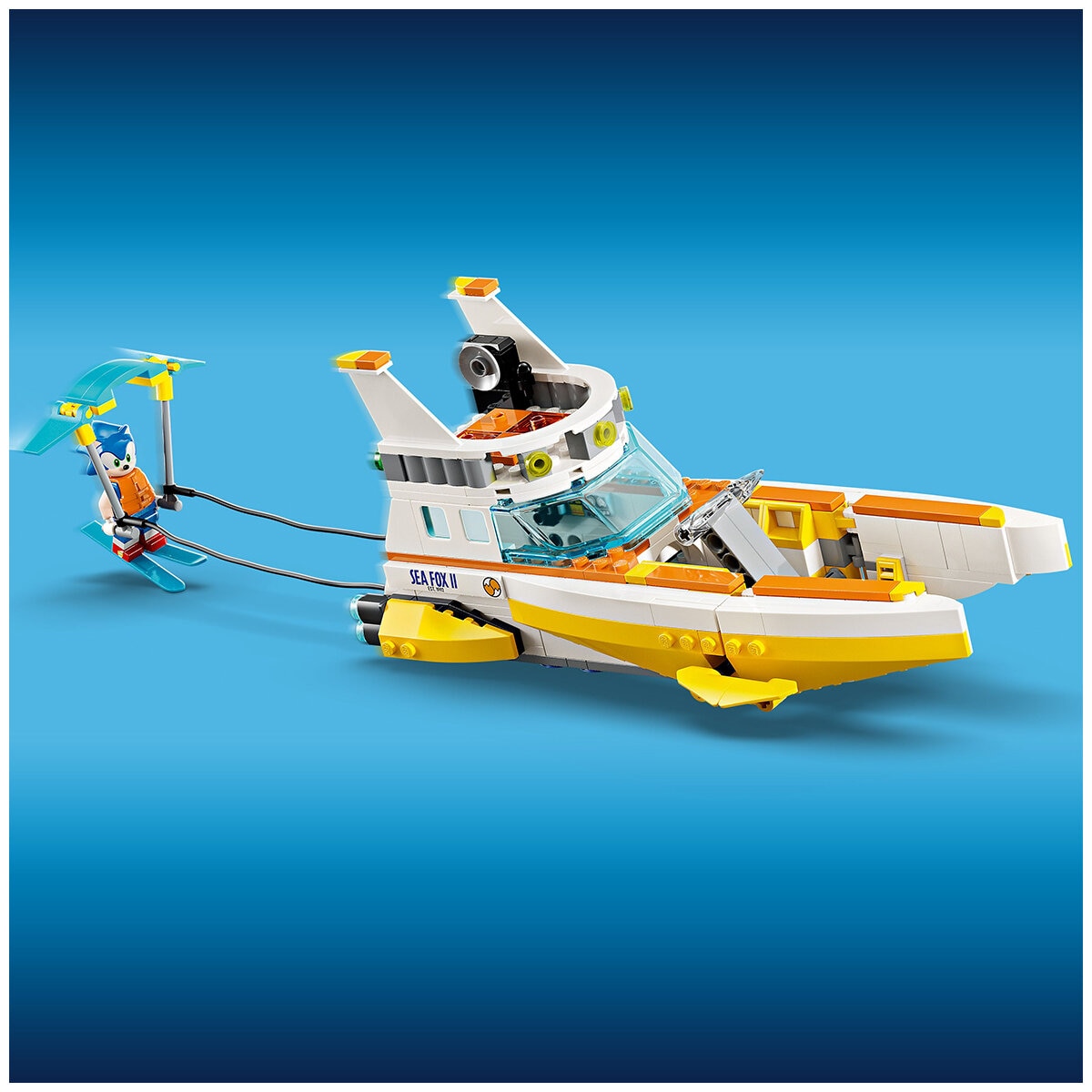 LEGO Sonic the Hedgehog Tails’ Adventure Boat Toy 76997