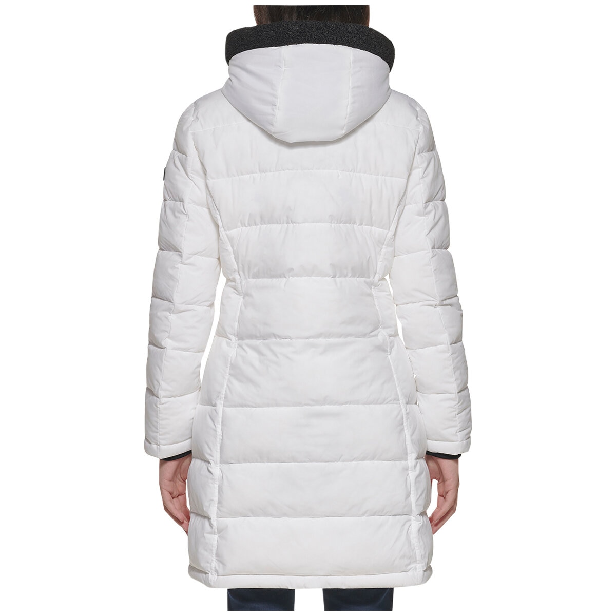 calvin klein white down jacket