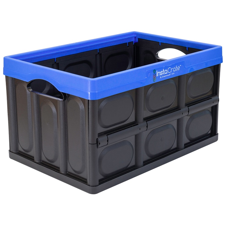 Instacrate 47Litre Storage 2 pack - Blue Instacrate 47Litre Storage 2 pack - Blue