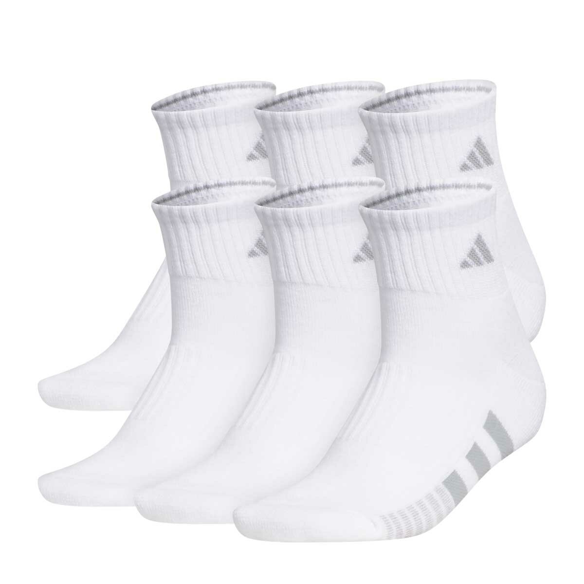 Adidas Women's Cushioned Crew Sock 6 Pack Adidas Women's Cushioned Crew Sock 6 Pack
