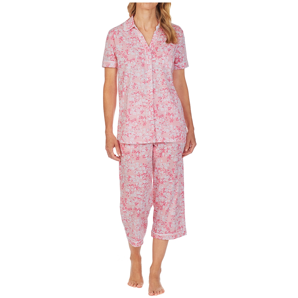 Nautica Women's Pyjama Set 2pc Pink | Costco Australia