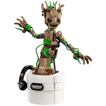 LEGO Marvel Dancing Groot Buildable Animated Toy 76297