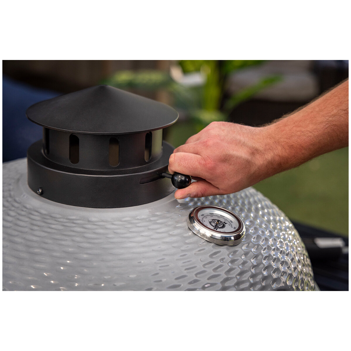 Pit Boss Kamado Grill Grey