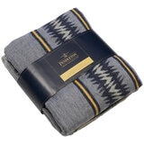 Pendleton Cotton Throw 2 piece set Navy