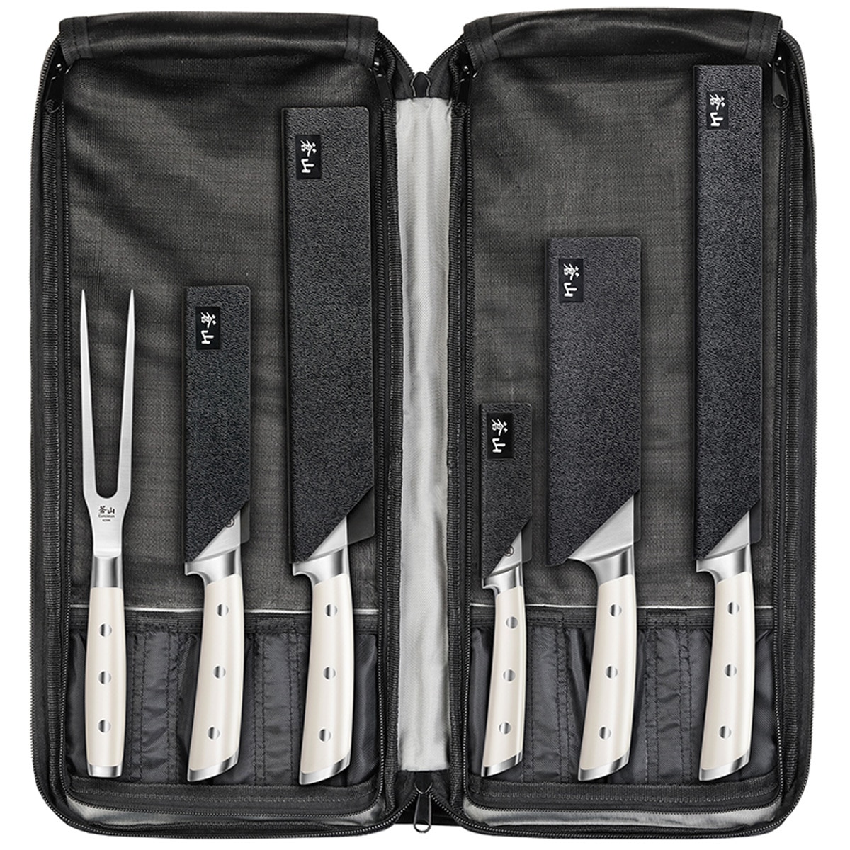 Cangshan S1 Series German Steel Forged 7-Piece BBQ Knife Set