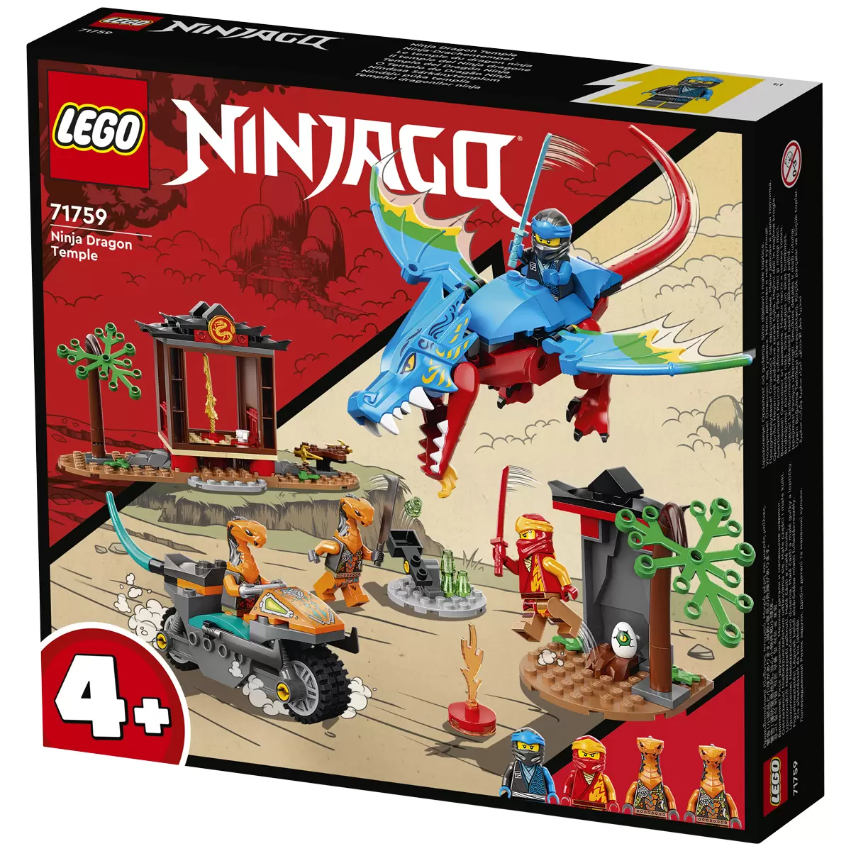 LEGO Ninjago Ninja Dragon Temple 71759