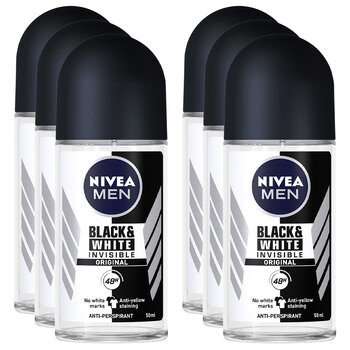 NIVEA Roll On Anti Perspirant 6 x 50ml