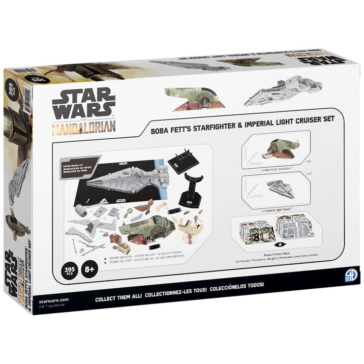 Star Wars Mandalorian Collector Model Kits Boba Fett's Starfighter ...