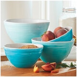 Ombre Mixing Bowls With Lids 4 Piece Set Ombre Mixing Bowls With Lids 4 Piece Set