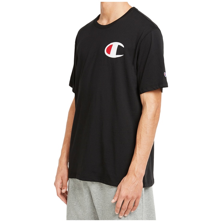 Champion Men's C Logo Tee Black | Costco Australia