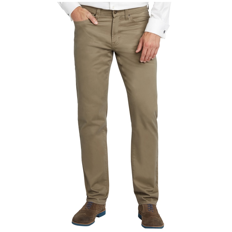 Kirkland Signature Men's 5 Pocket Brushed Cotton Twill Pants | Costco ...