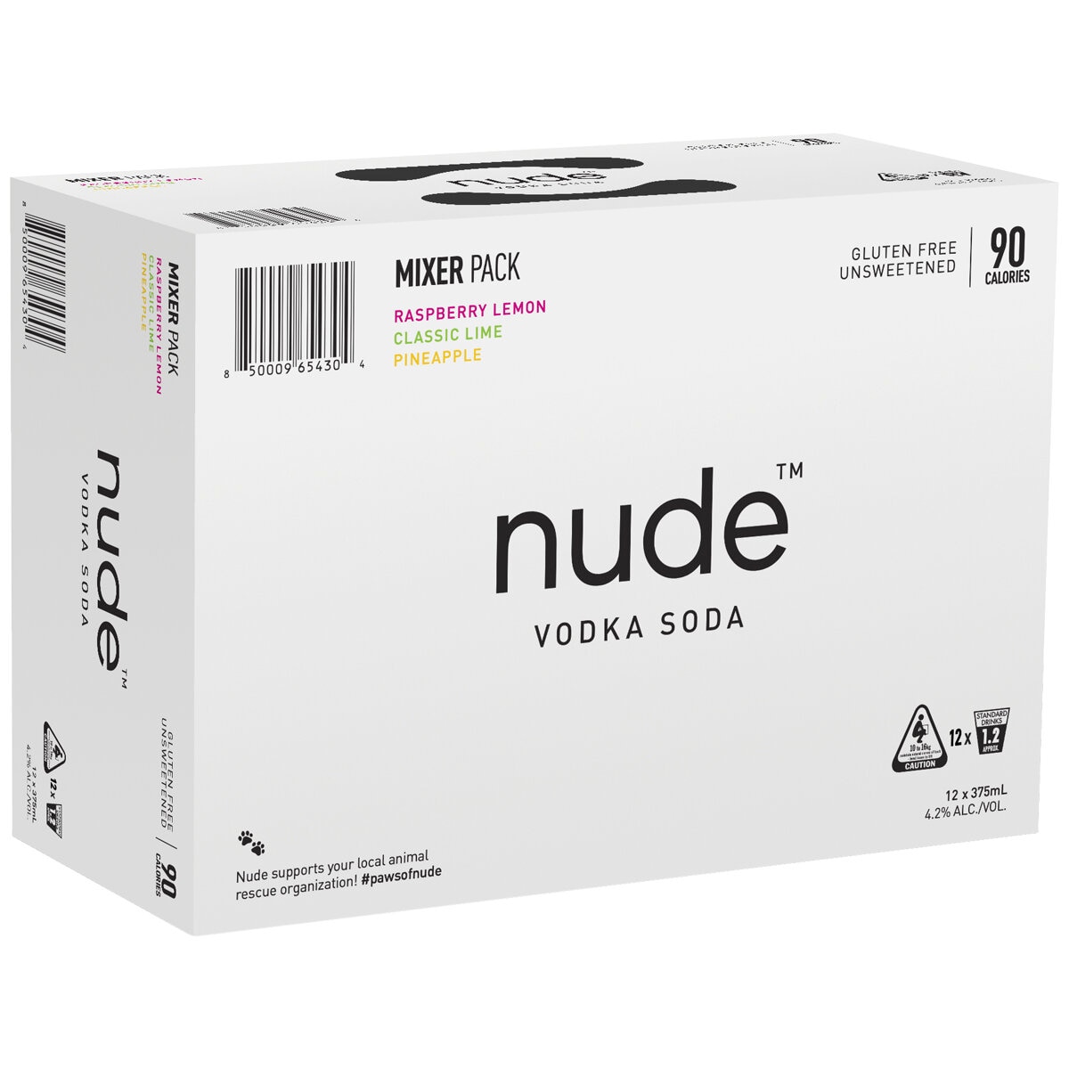 Nude Vodka Soda Mixer Pack X Ml Costco Australia