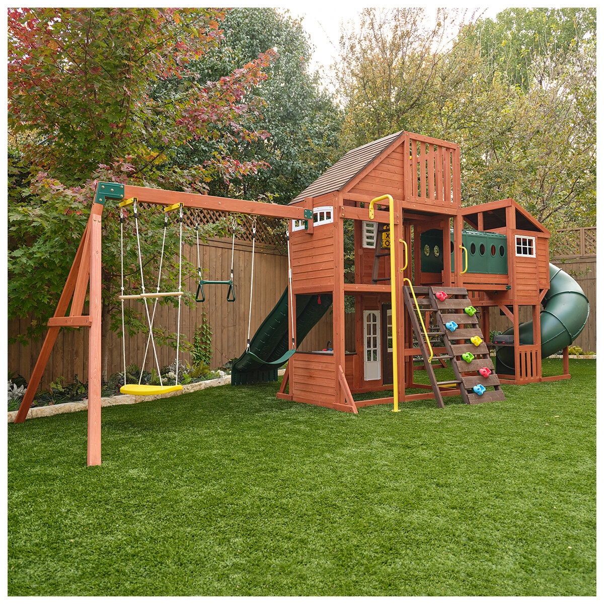 KidKraft Outdoor Odyssey Swing Set