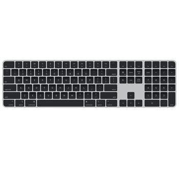 Magic Keyboard With Touch ID And Numeric Keypad For Mac Models With Apple Silicon US English Black Keys