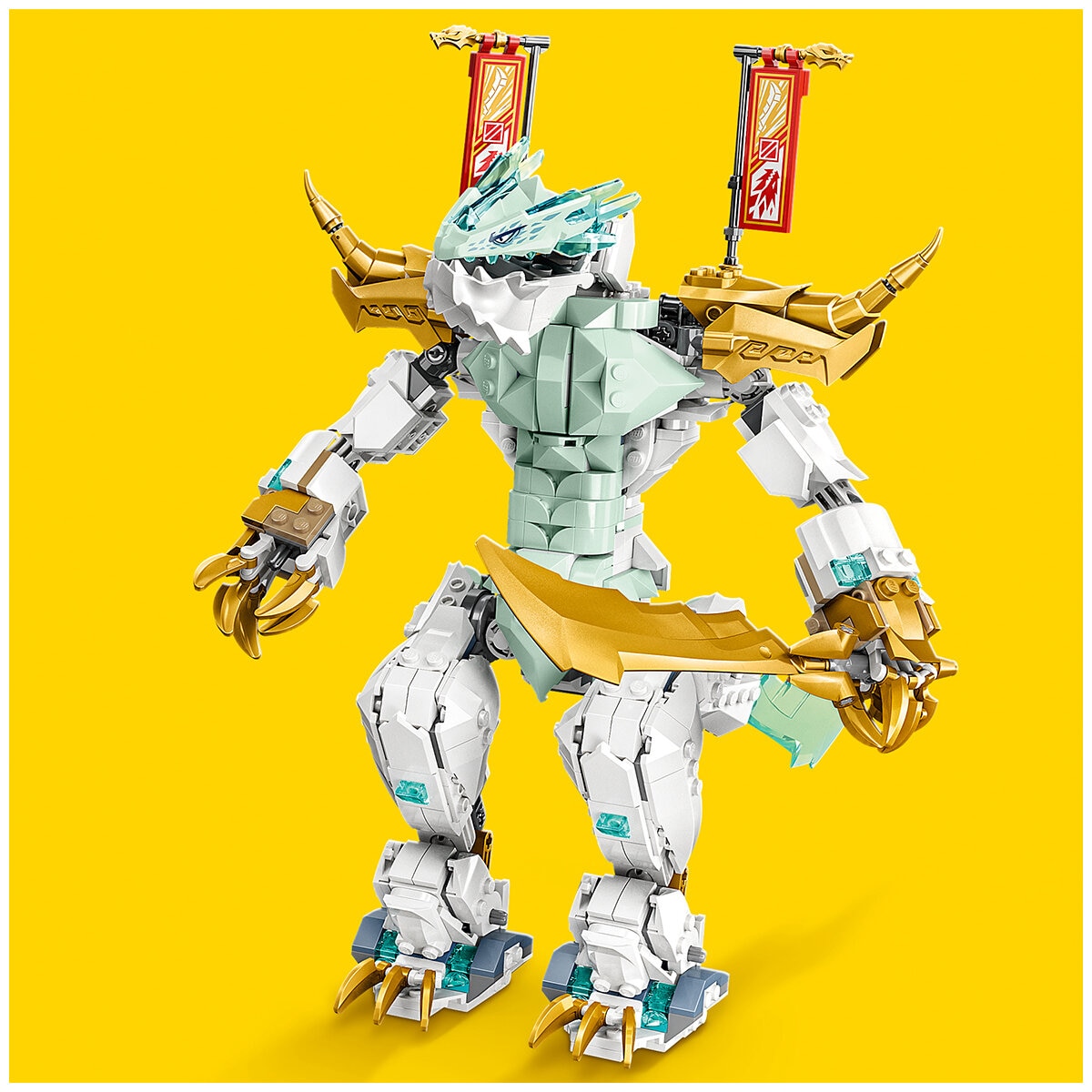 lego ninjago zane's ice dragon creature 7