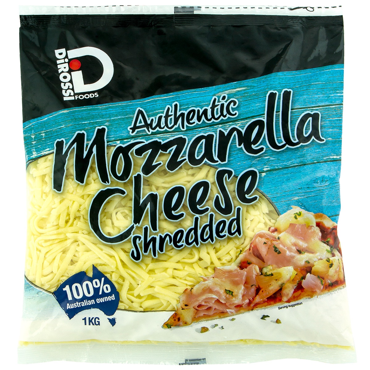 Dirossi Mozzarella Cheese Shredded 2 X 1kg Costco Austr