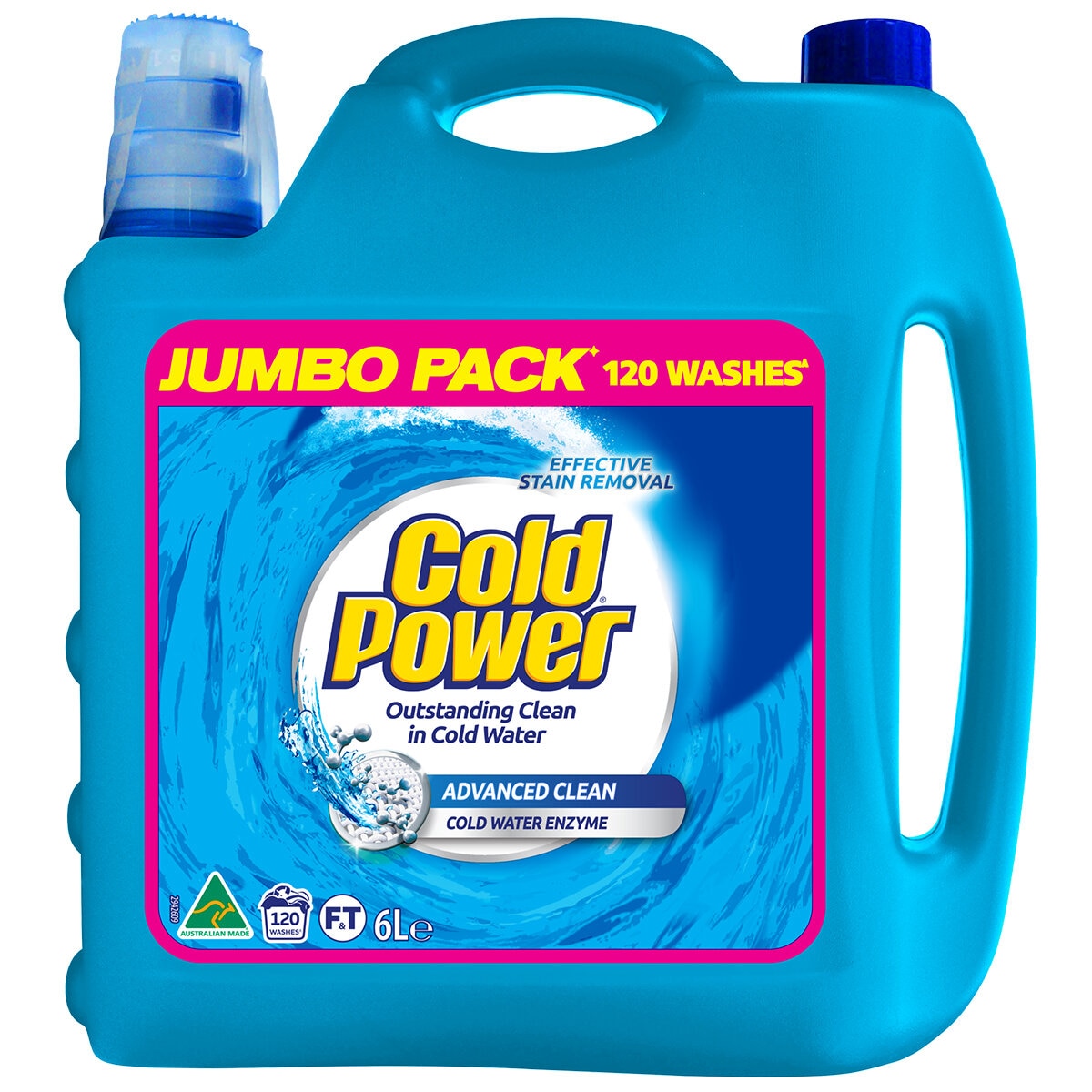 Cold Power Advanced Clean Laundry Liquid 2 x 6L Cold Power Advanced Clean Laundry Liquid 2 x 6L
