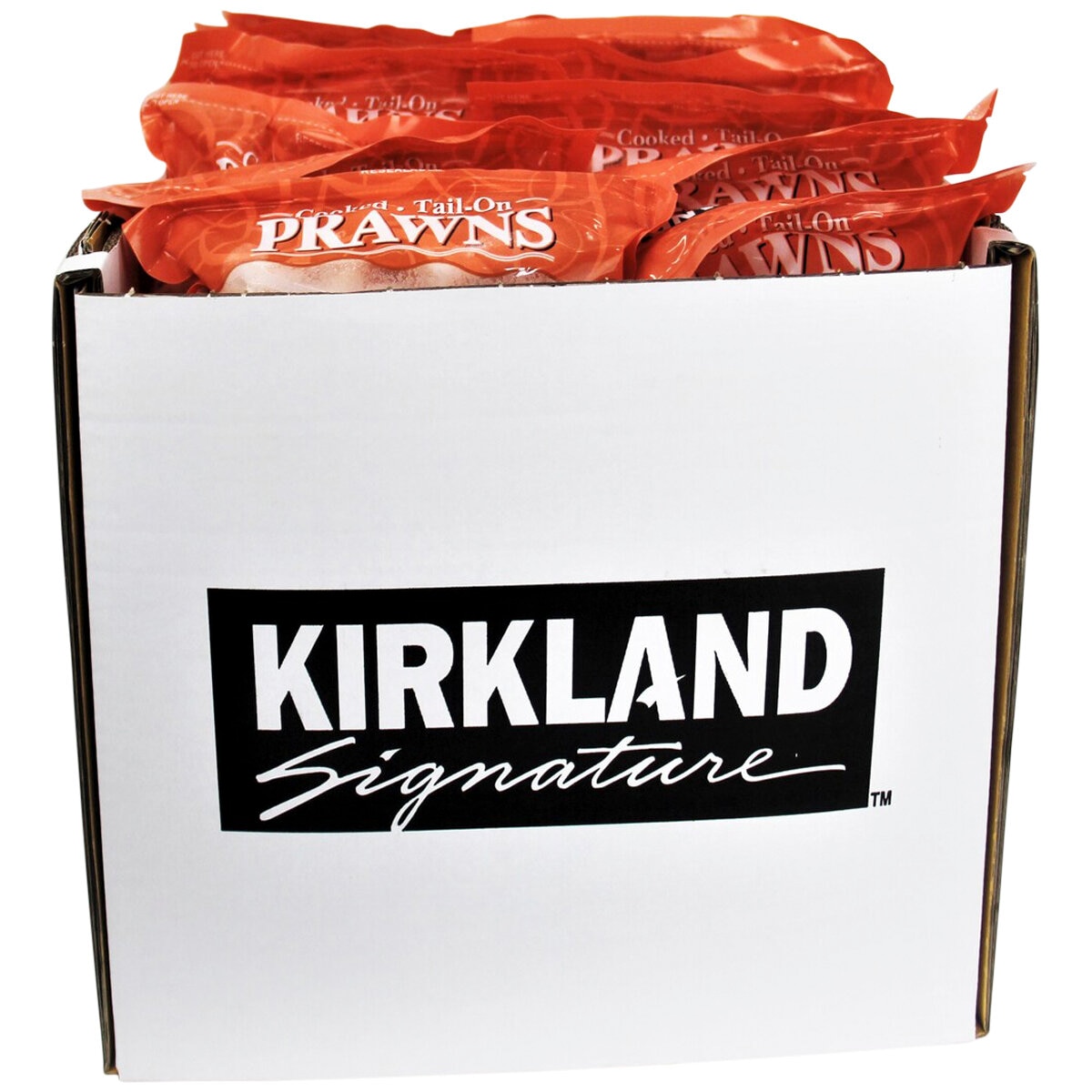 Kirkland Signature Cooked Prawns Tail On 31/40 908g