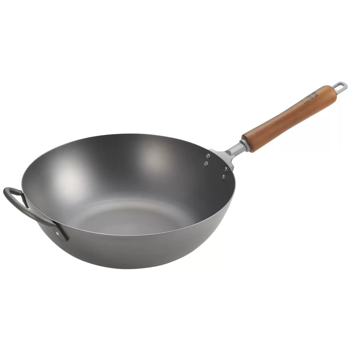 Yoshikawa Go-Gi Carbon Steel Wok 33cm