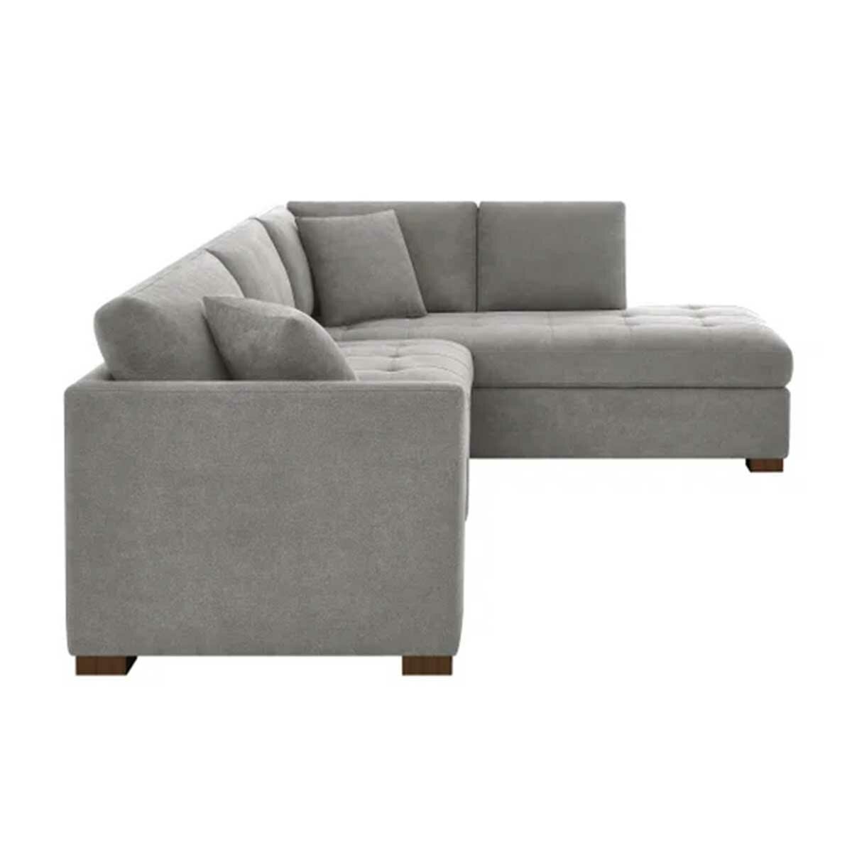 Thomasville Miles Fabric Sectional with Power Footrest Thomasville Miles Fabric Sectional with Power Footrest
