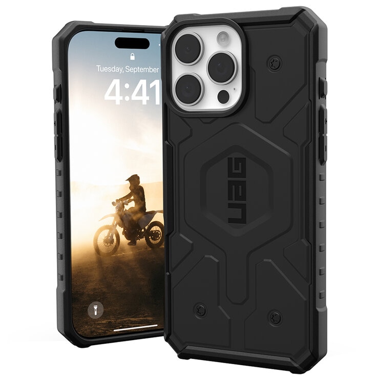UAG Pathfinder MagSafe iPhone 16 Pro Max Case MPA-UGPMISPMC-BLK UAG Pathfinder MagSafe iPhone 16 Pro Max Case MPA-UGPMISPMC-BLK