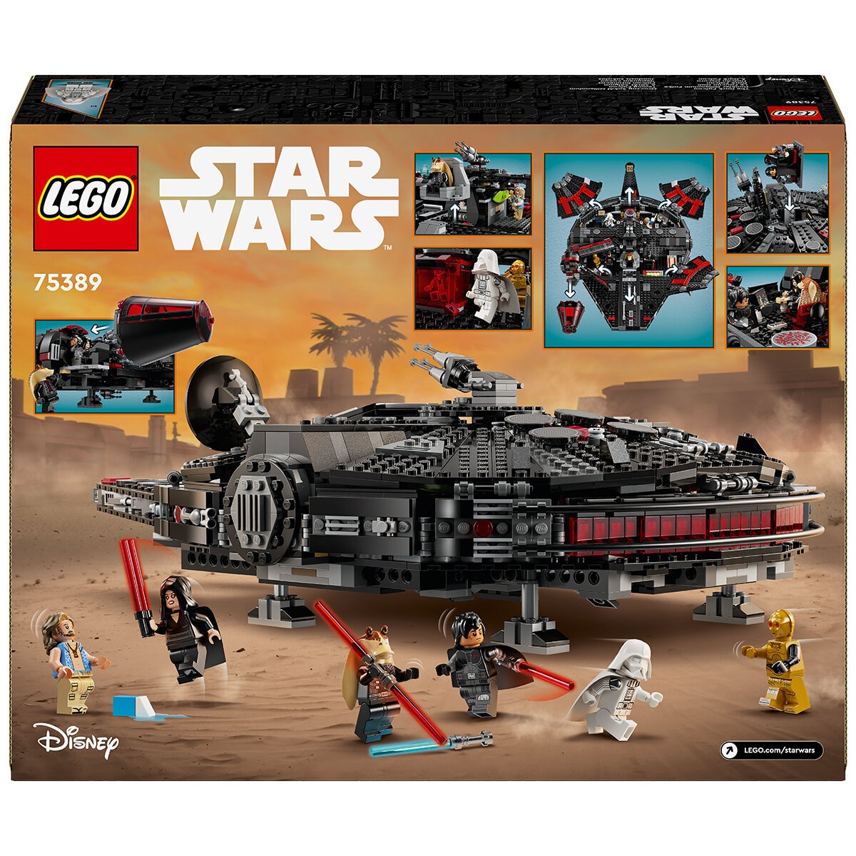 LEGO Star Wars The Dark Falcon Buildable Toy Vehicle 75389