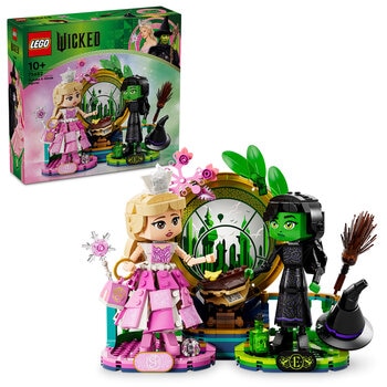 LEGO Wicked Elphaba & Glinda Figures Fantasy Toy Construction Playset 75682