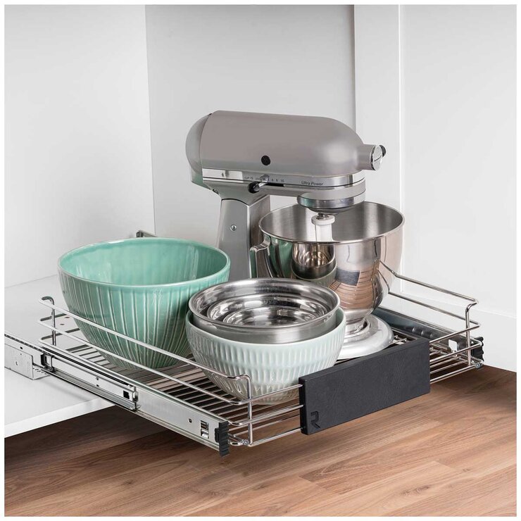 Richelieu Adjustable Pull Out Kitchen Cabinet Organiser Richelieu Adjustable Pull Out Kitchen Cabinet Organiser