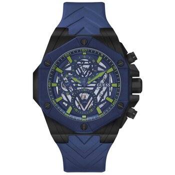 GUESS Blue Formula Silicone Men's Watch GW0579G3