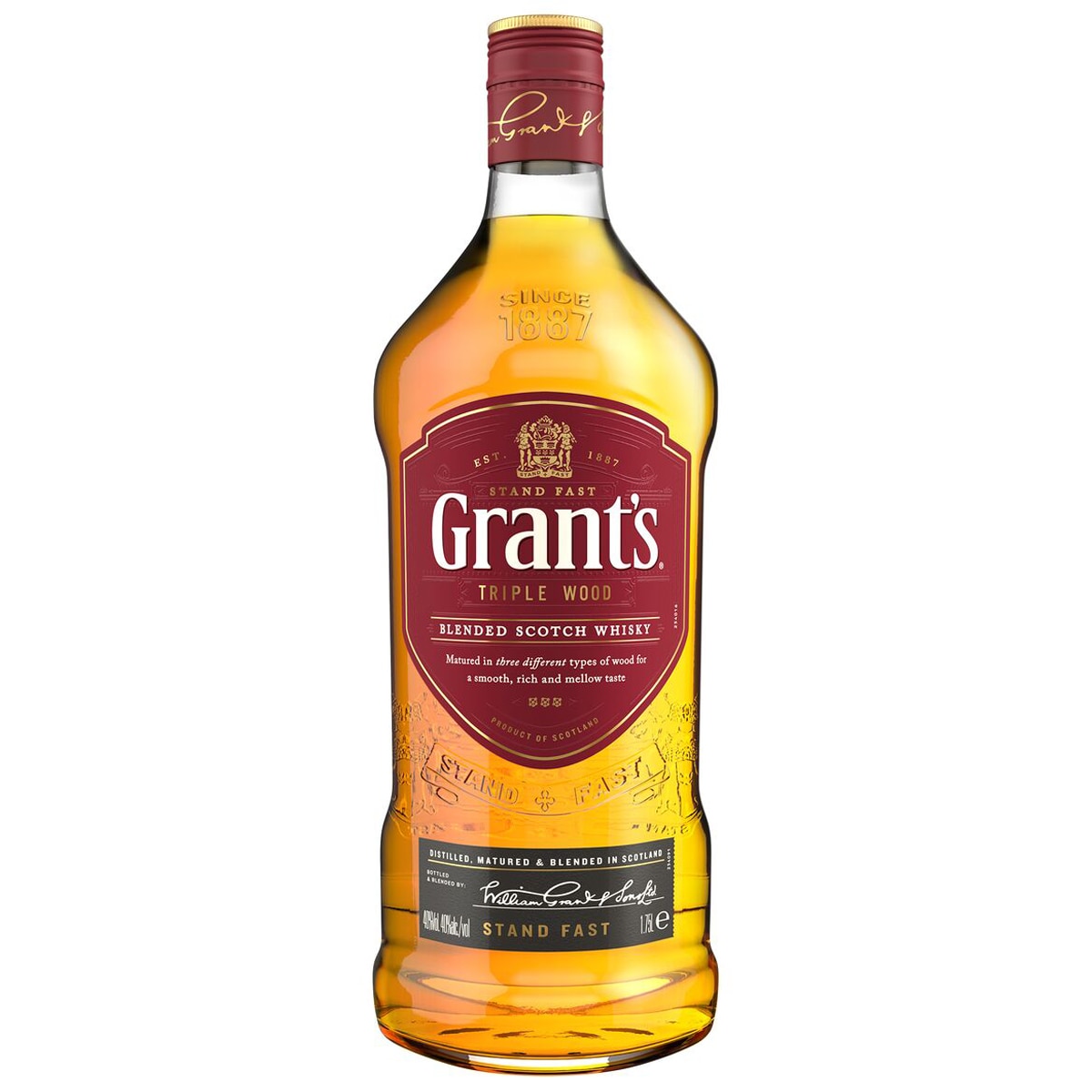 Grant's Triple Wood Blended Scotch Whisky 1.75L