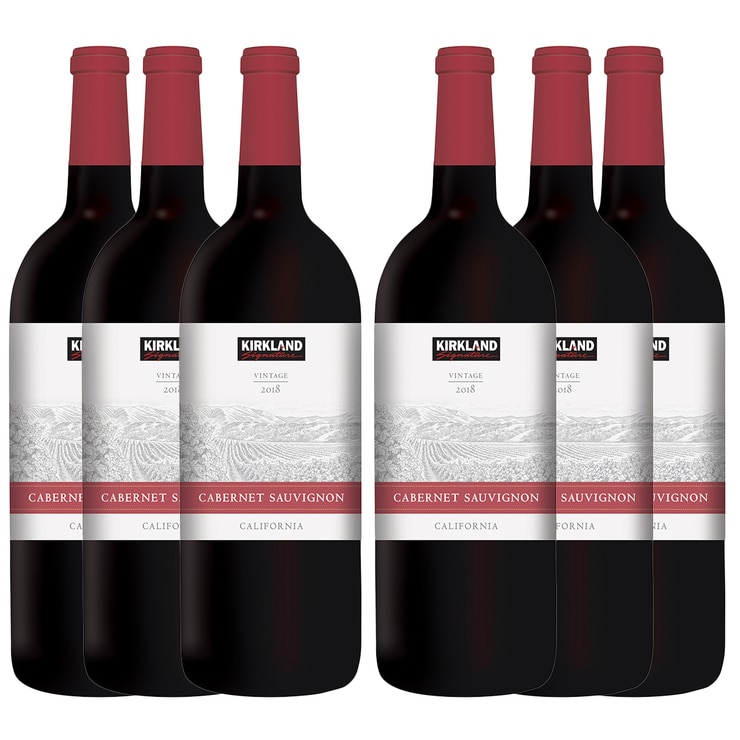 Kirkland Signature California Cabernet Sauvignon 6 x 1.5L | Costco ...