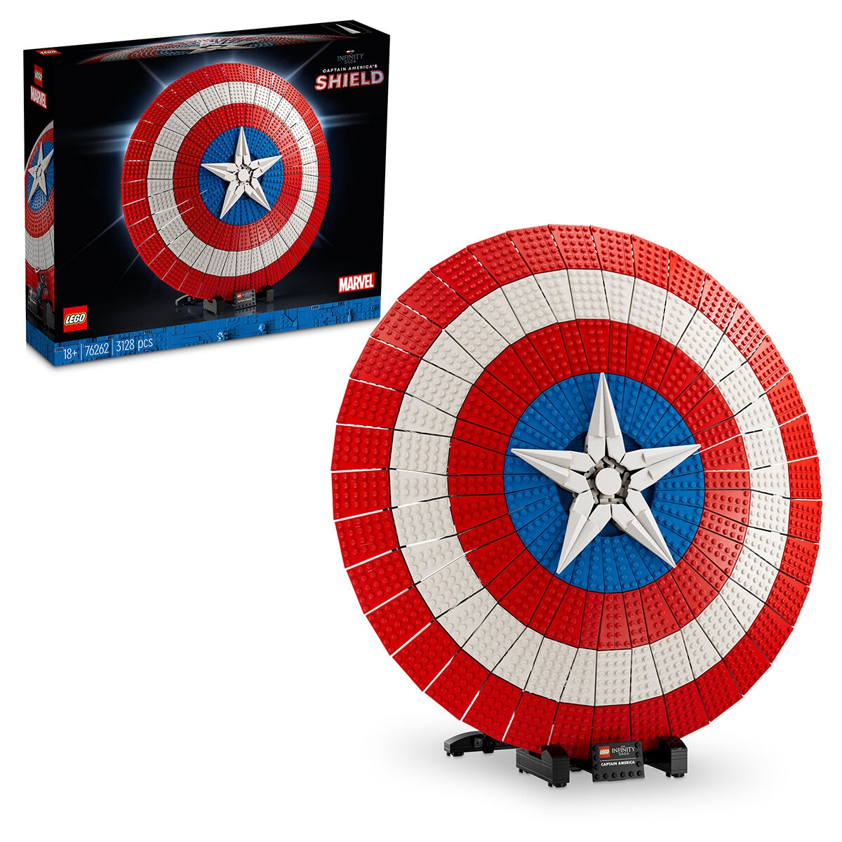 lego marvel captain america's shield 76262