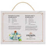 PATRÓN Silver 700ml & Glass Coupe Gift Set