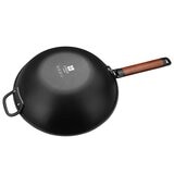 SANHO Nonstick Iron Wok 32cm