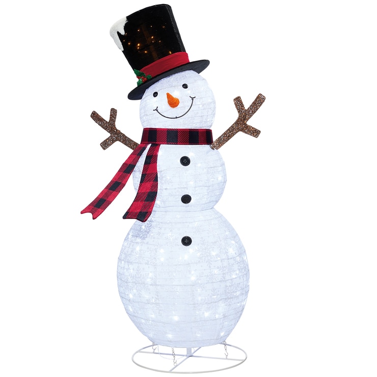 LED Snowman Family Christmas Decoration 3pc | Costco Australia