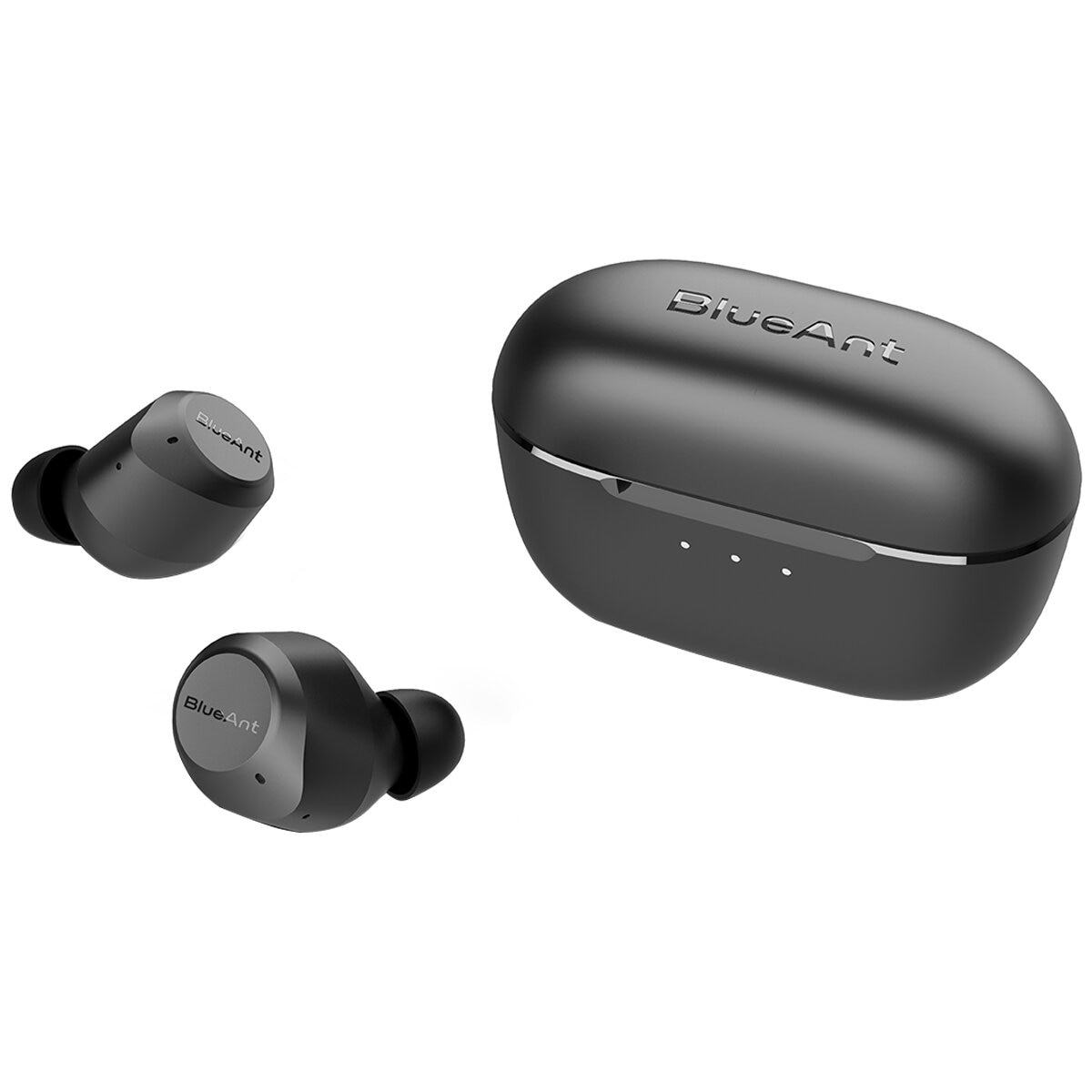 BlueAnt Pump Air Pro Active Noise Cancelling True Wireless In Ear Headphones Black PUMP-AIR-PRO-BK