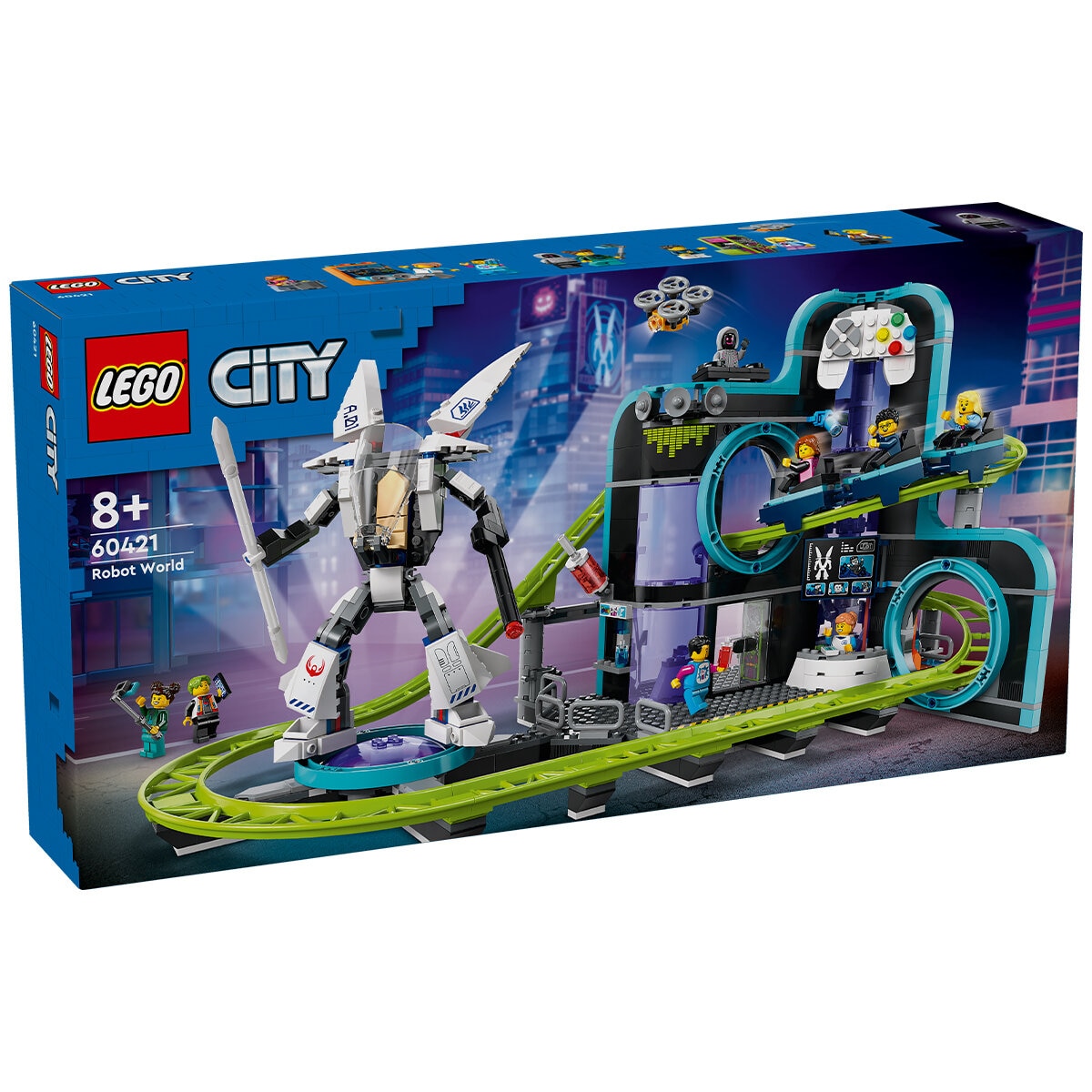 LEGO City Robot World Roller Coaster Park 60421 Costco