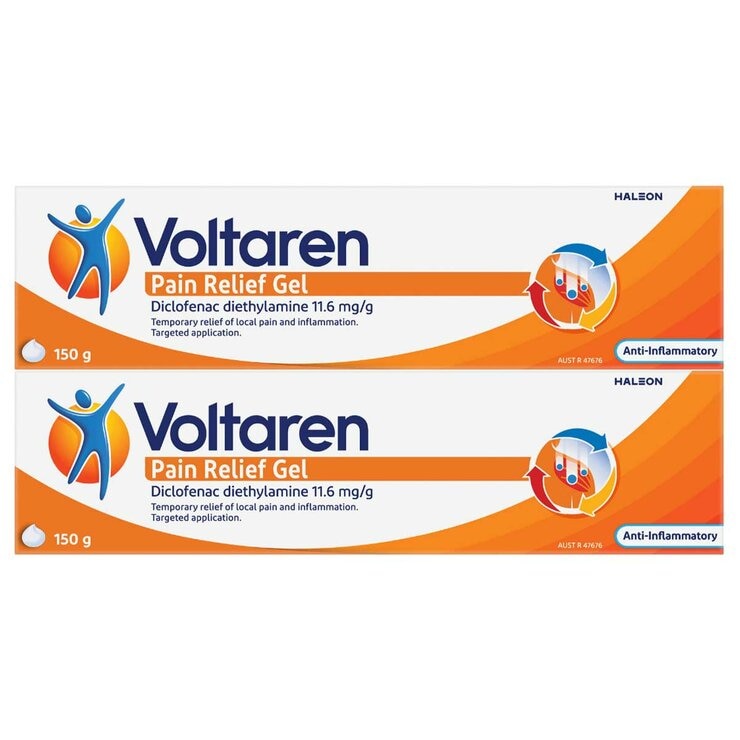 Voltaren Pain Relief Gel 2 x 150g Voltaren Pain Relief Gel 2 x 150g
