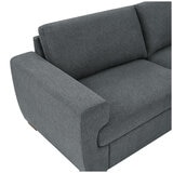 Thomasville 3 PC Fabric Sectional With Storage Ottoman