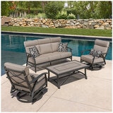 SunVilla Kingston 4 Piece Deep Seating Set